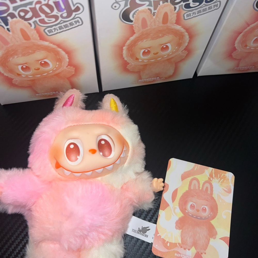 Pink Bunny Plush Toy